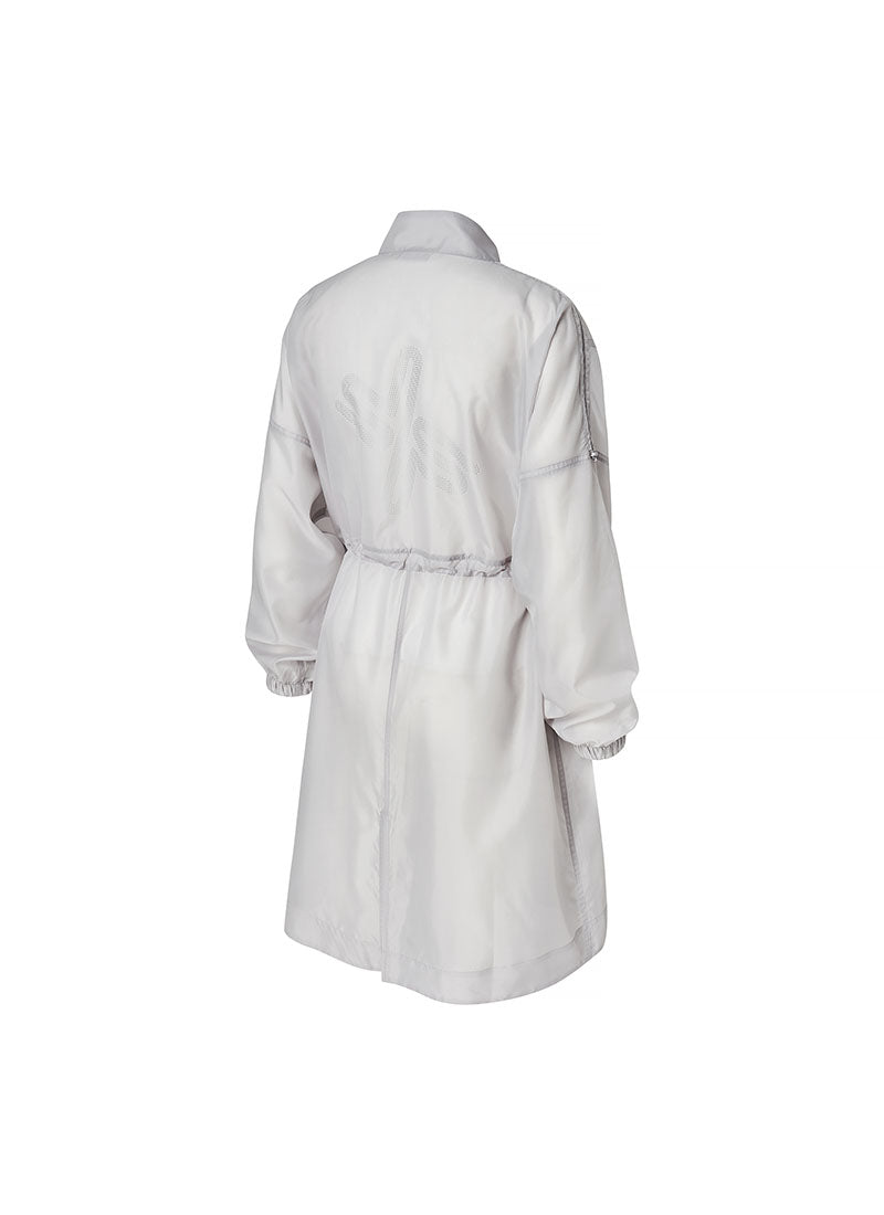 Breathable Active Maxi Long Jacket for Women - Lightweight & Comfortable Outdoor Running, Hiking, and Travel Wear
