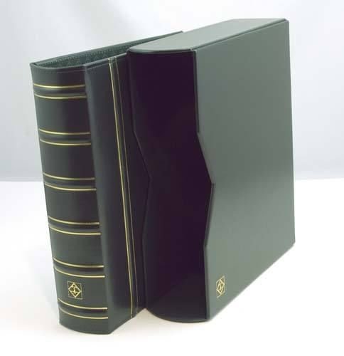 Lighthouse Vario-G Classic Binder with Slipcase - Hunter Green | Premium 3-Ring Binder for Office, School & Document Organization | Durable Cover for Presentations & Professional Use