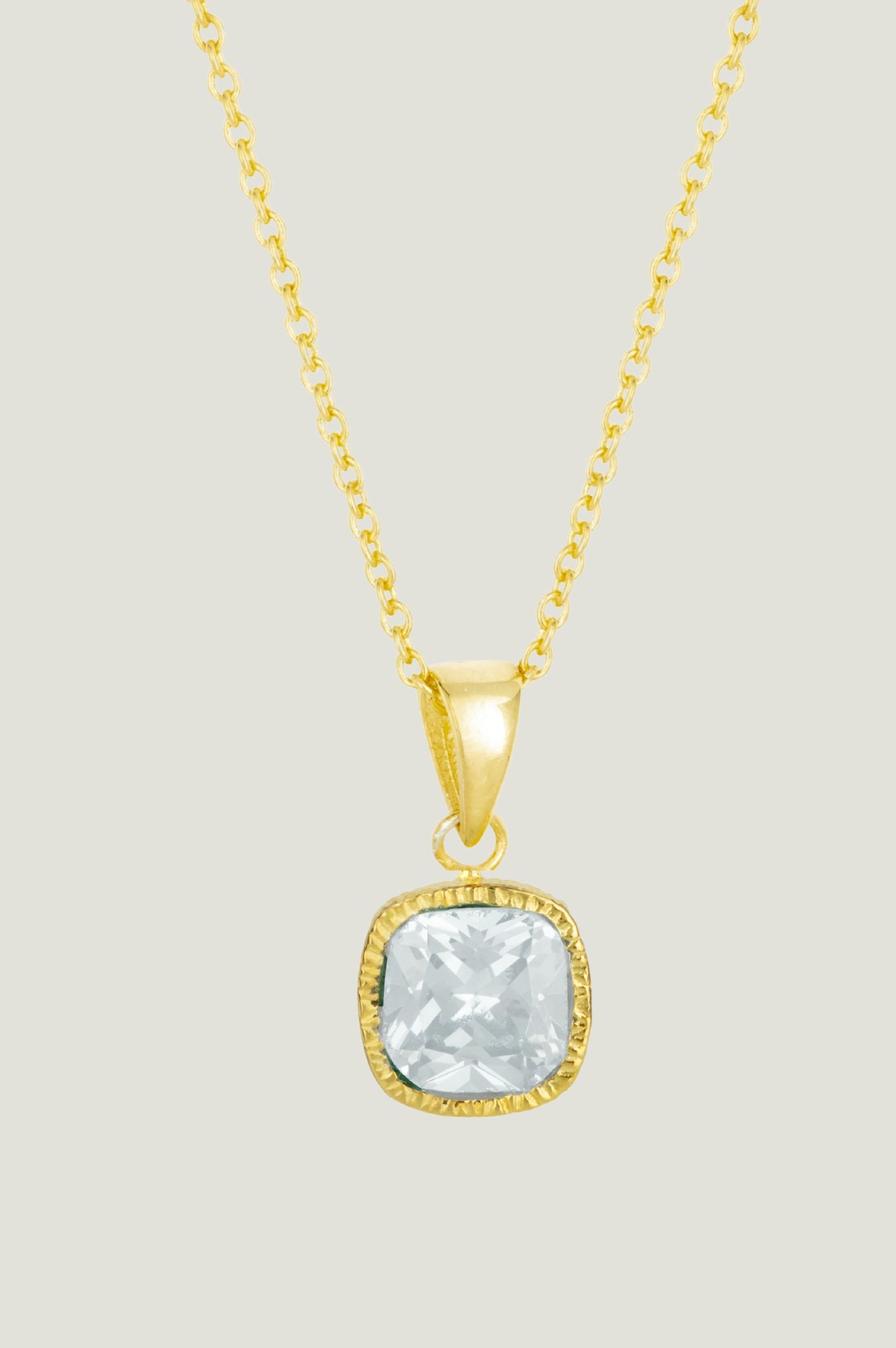 Lois Necklace - Elegant Clear Glass Pendant Jewelry for Women | Perfect for Parties, Weddings & Everyday Wear
