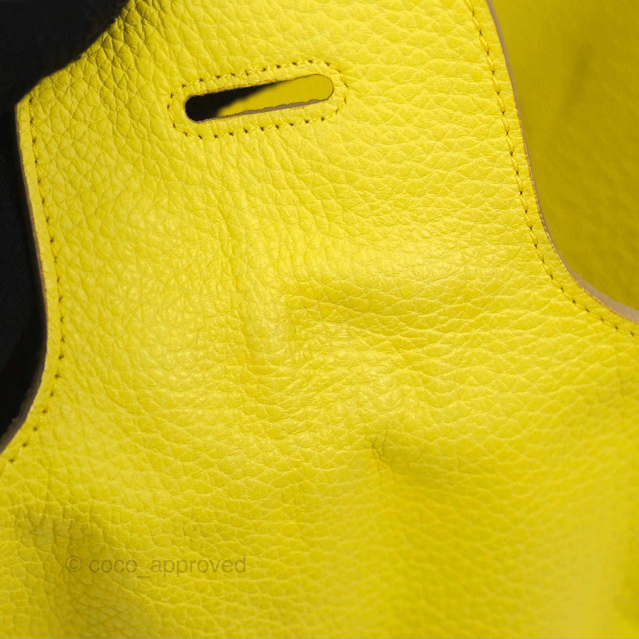 Celine Small Tie Knot Bag in Yellow Grained Leather - Elegant Crossbody Purse for Women | Perfect for Date Night, Parties & Special Occasions