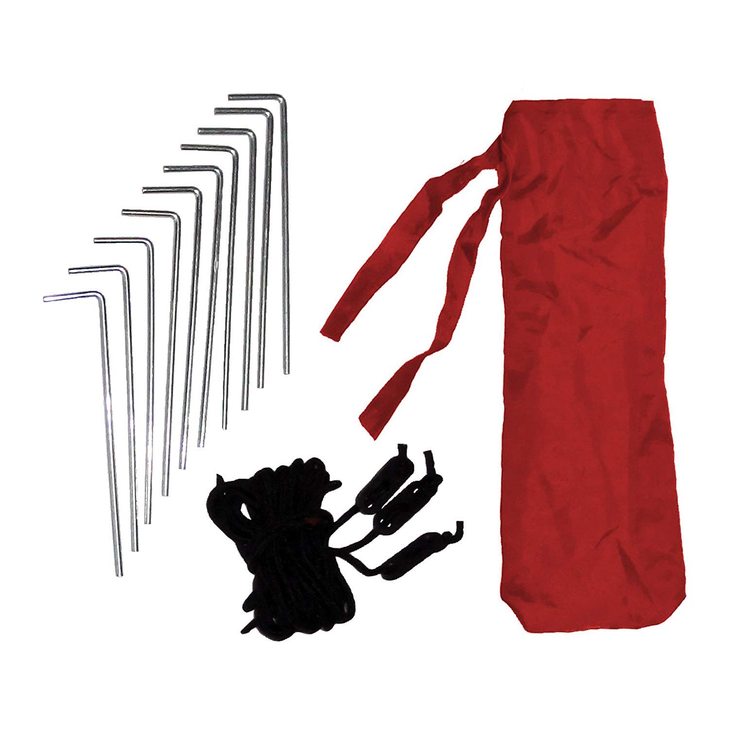 Caravan Canopy Sport Shelter - 10' x 10' Pop Up Canopy Tent with UV Protection, Waterproof & Portable for Outdoor Events, Camping, Beach, Picnics, Sports Games and Backyard Parties (Red)