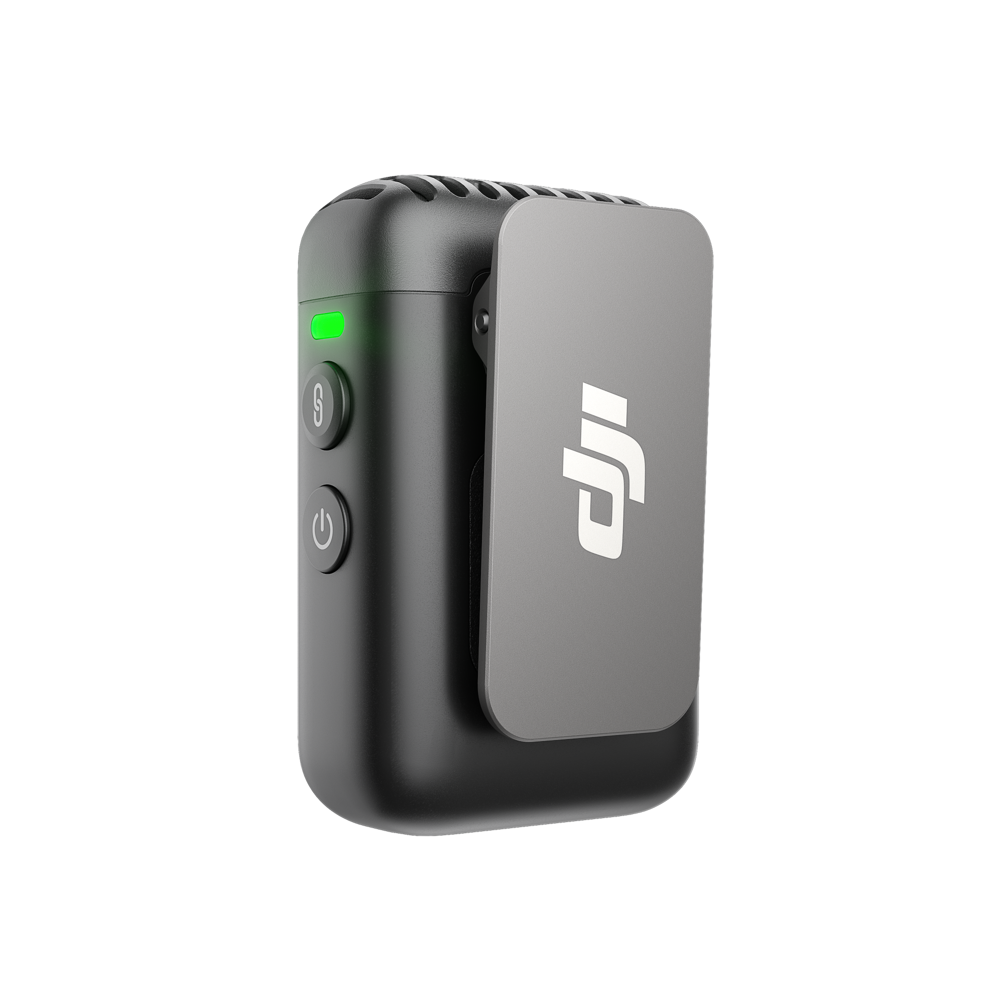 DJI Mic 2 Wireless Lavalier Microphone Transmitter - Shadow Black for Vlogging, Interviews & Content Creation