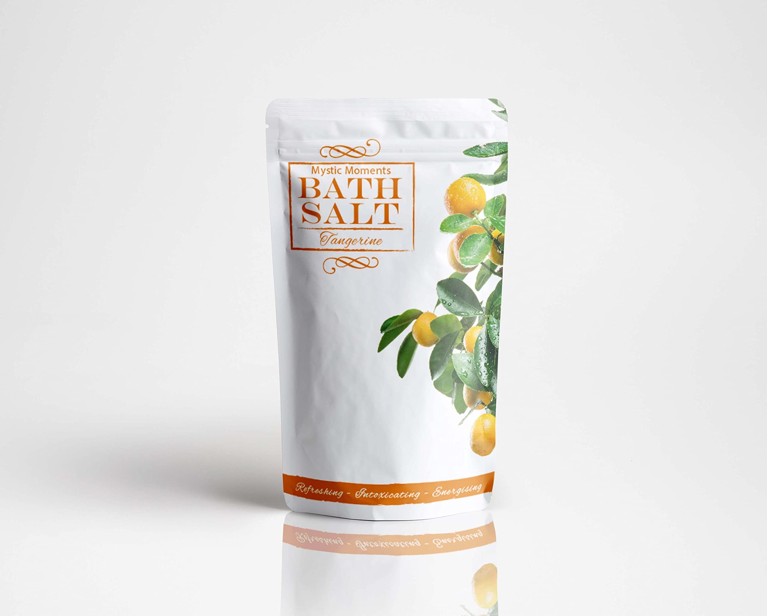 Premium Bath Salts with Tangerine Scent - 250g Relaxing & Detoxifying for Spa, Stress Relief & Self-Care at Home