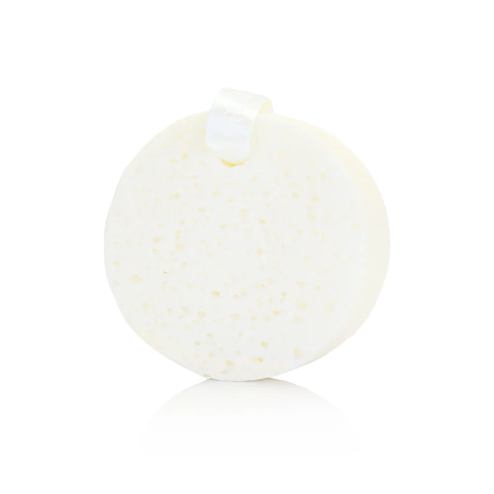 Premium Fior di Latte Spongelato Buffer for Skin Care - Hydrating & Exfoliating Facial Scrub for Glowing Skin | Use for Daily Face Cleansing & Spa Treatments at Home