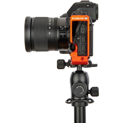 3 Legged Thing Zooey QD L Bracket for Nikon Z8 (Copper) - Quick Release Camera Mount for Photography & Videography - Perfect for Landscape, Portrait, and Studio Shooting
