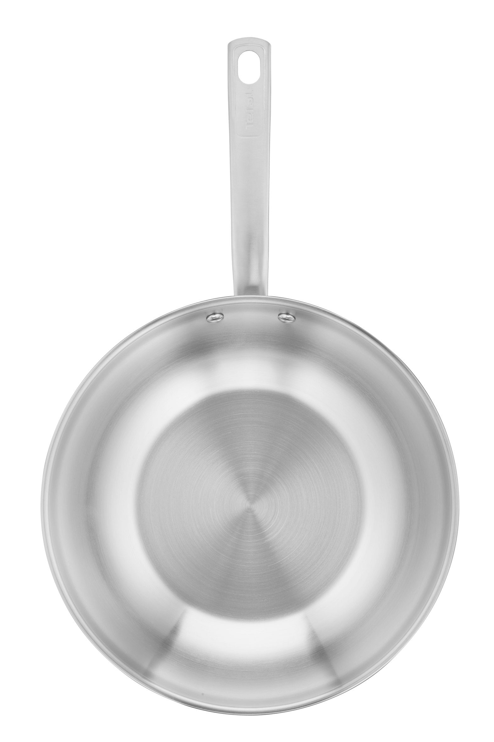 Tefal Virtuoso 28cm Stainless Steel Induction Wok Pan - Uncoated Professional Cookware for Stir-Frying, Sautéing & Asian Cuisine
