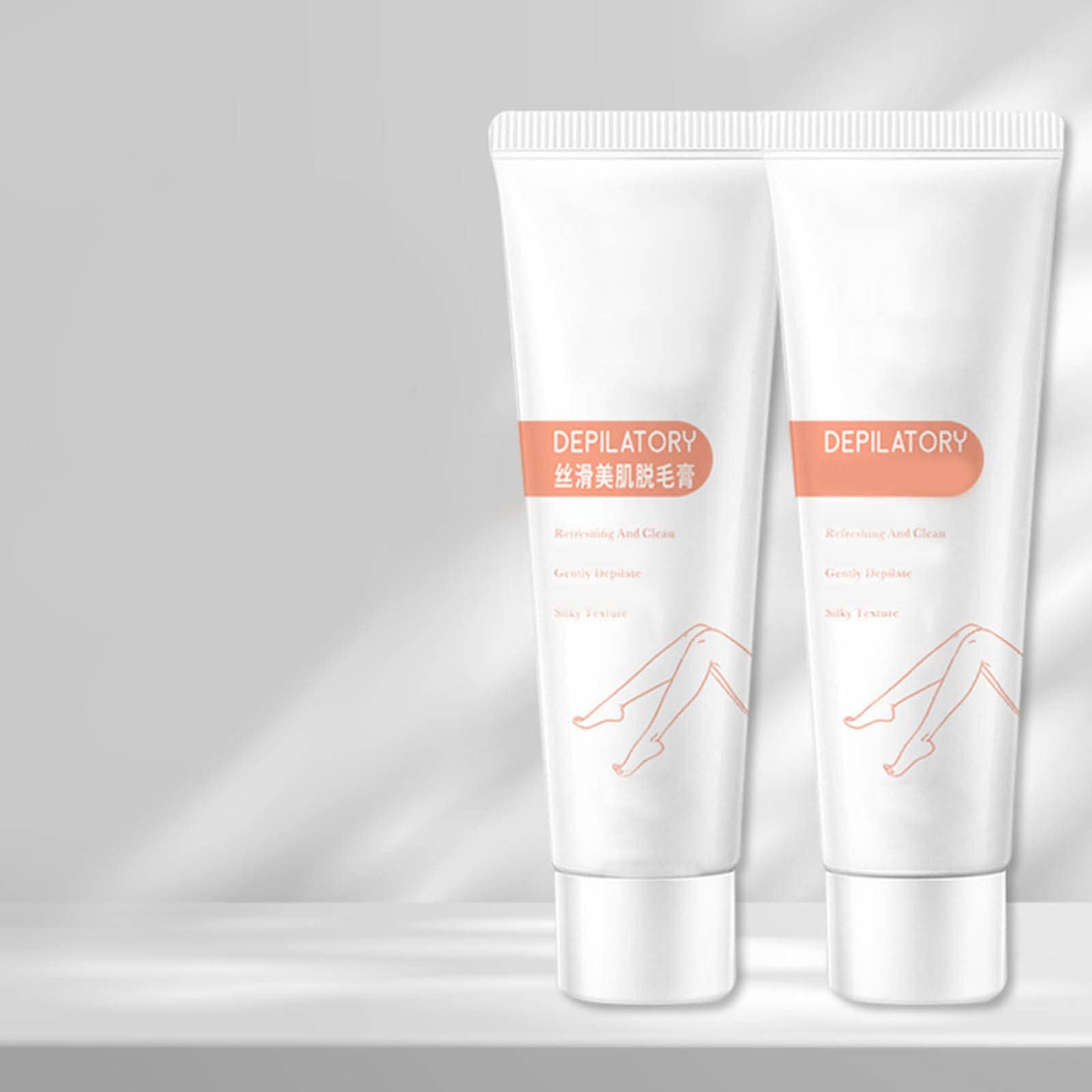 Gentle Hair Removal Cream for Sensitive Skin - Armpit, Hand, Leg & Facial Hair Removal - Hard Wax Beads for Smooth Skin - Perfect for At-Home Spa & Pre-Vacation Grooming
