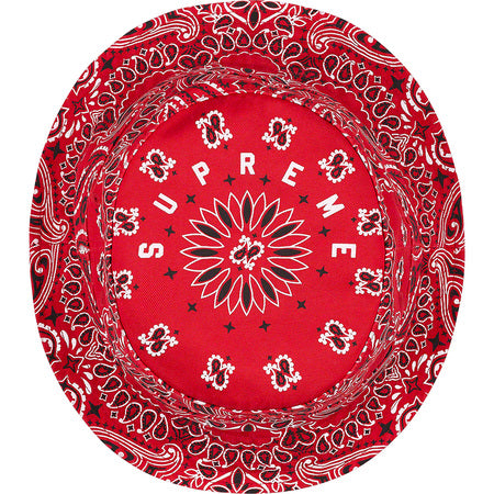 Supreme Bandana Crusher Tan Hat - Adjustable Cotton Bucket Hat for Men & Women - Perfect for Outdoor, Beach, and Summer Activities