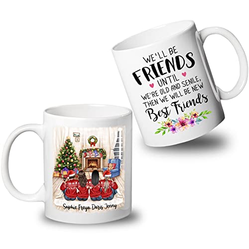 4 Friends Christmas Mug
