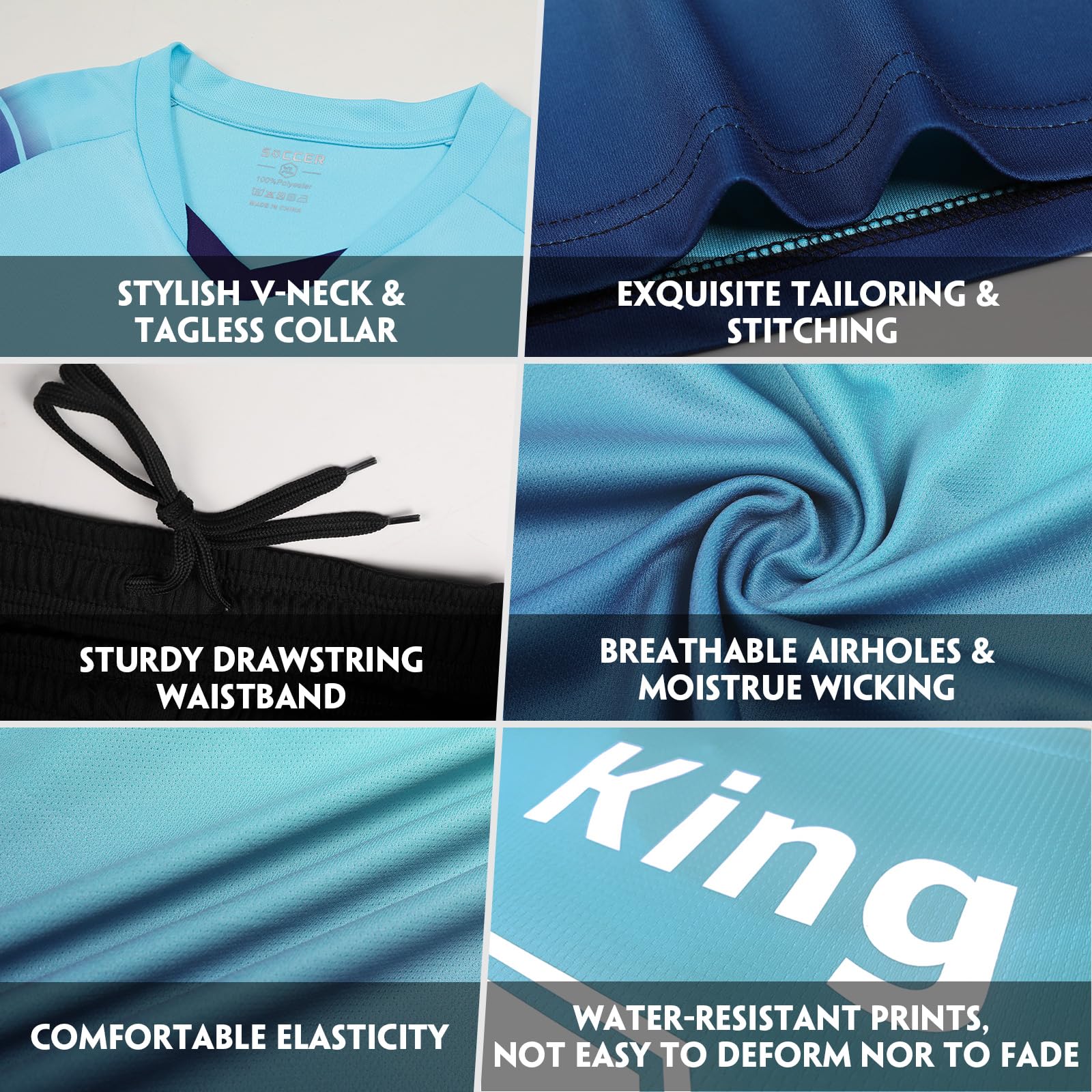 Custom Personalized Goalie Jersey Soccer Uniform for Adults & Kids - Long Sleeve Shirt & Pants with Name & Team Logo - Perfect for Goalkeepers, Team Sports, and Soccer Training