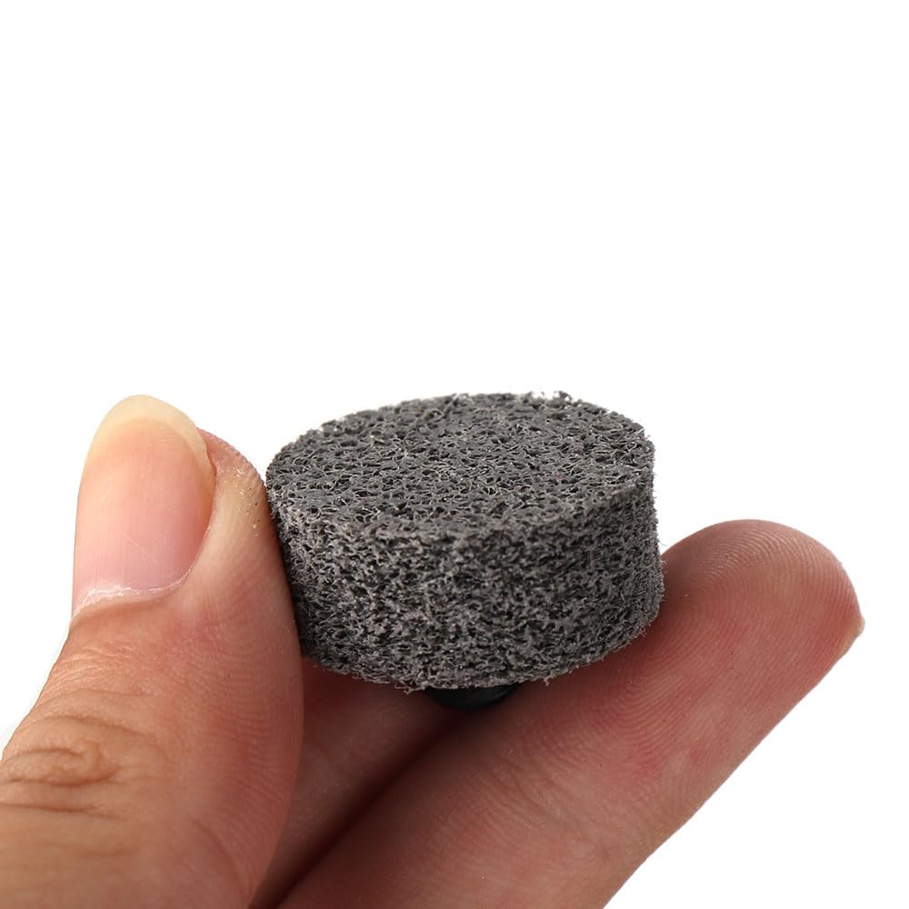 10Pcs 1 Inch Nylon Quick Change Sanding Discs with 1/4