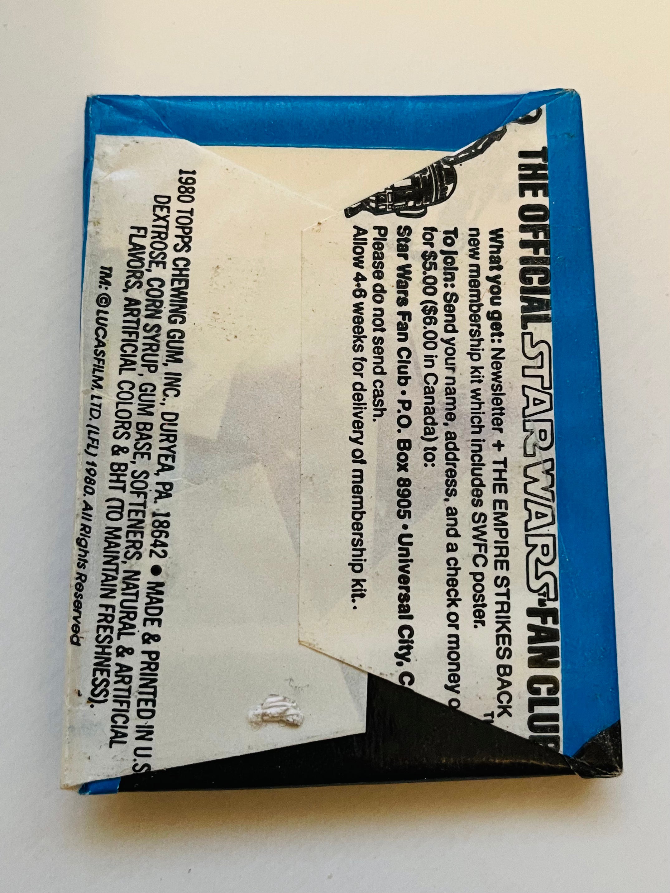 Star Wars The Empire Strikes Back 1980 Vintage Trading Cards Sealed Pack - Complete Set for Collectors & Movie Memorabilia Fans | Perfect for Display, Gifts, and Investment