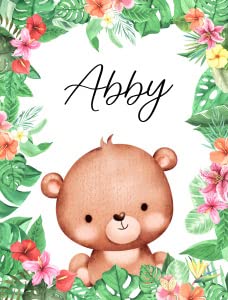 Bear Tropical Floral