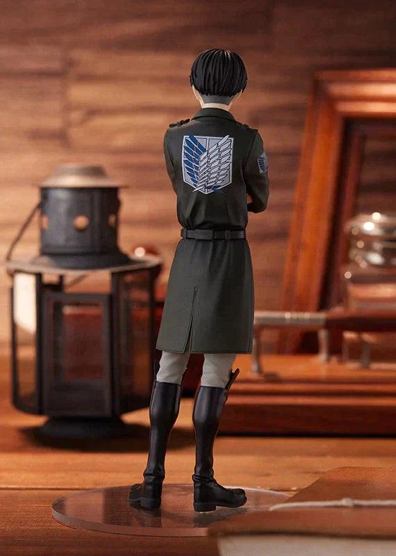 Attack on Titan Levi Pop Up Parade Figure - Anime Collectible Action Figure for Fans - Perfect for Display, Gifts, and Anime Merchandise Collections