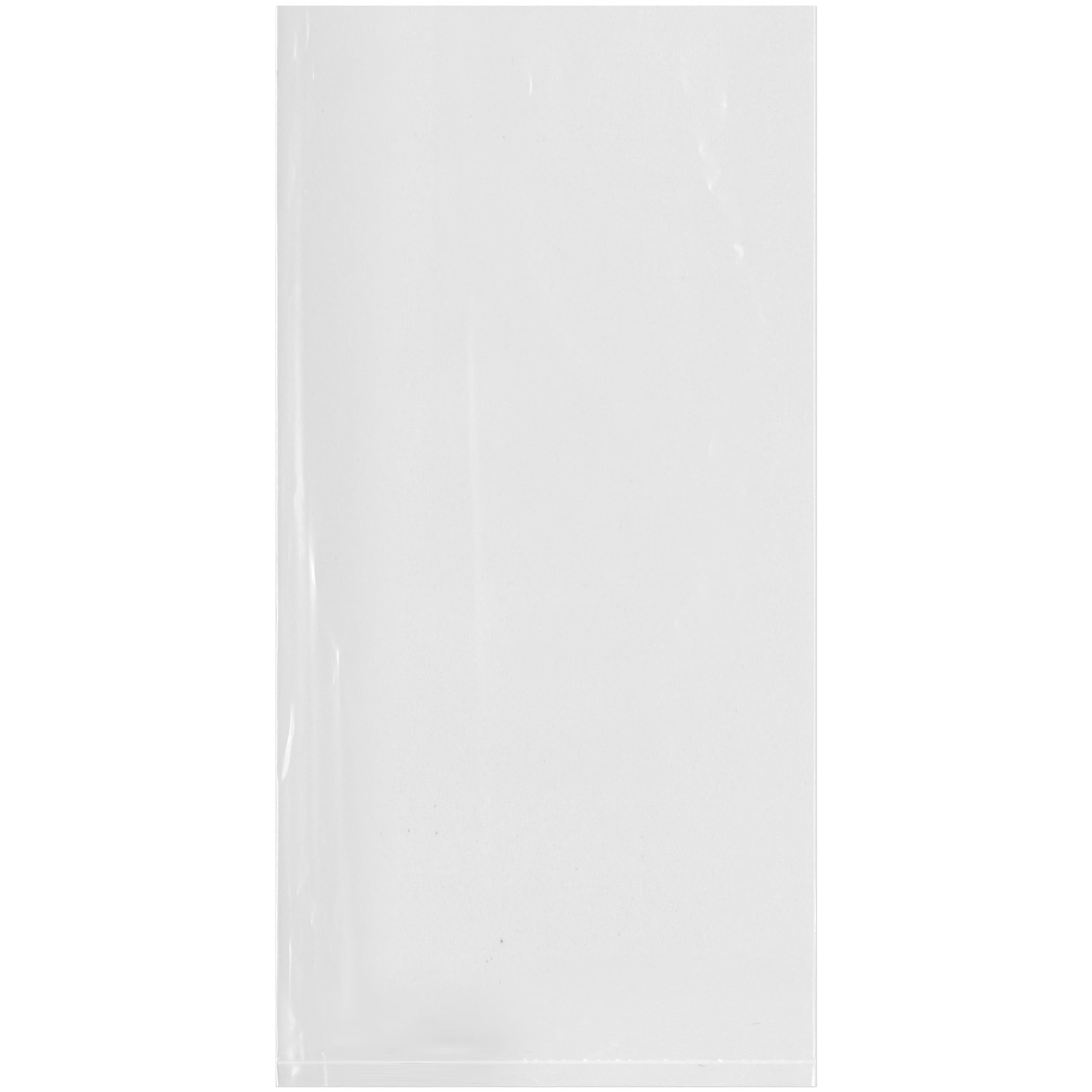 Plymor 5x10 Inch 2 Mil Clear Plastic Bags (200 Pack) for Crafts & Storage