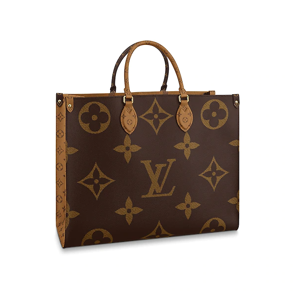 Louis Vuitton Onthego GM Tote Bag - Monogram Canvas & Reverse Monogram - Luxury Designer Handbag for Women, Work, Travel & Everyday Use