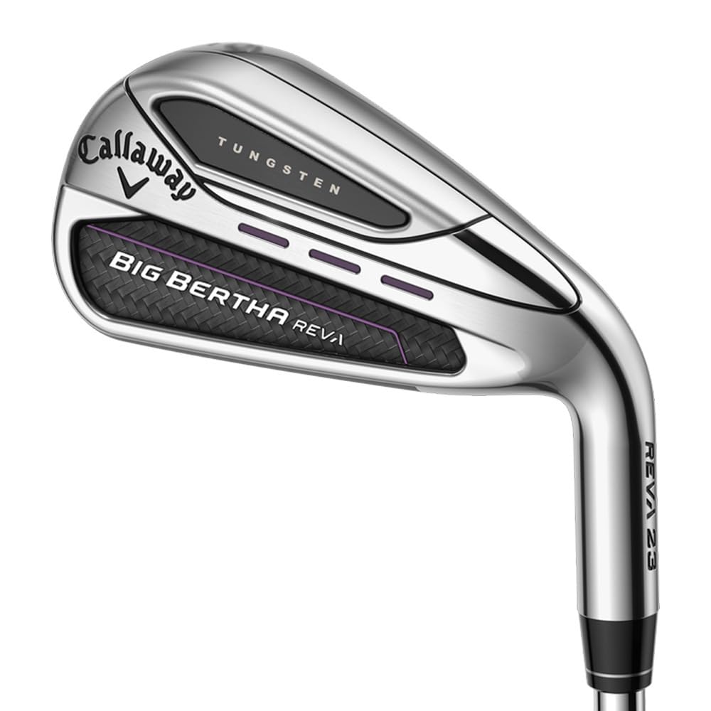 Callaway Golf Big Bertha REVA Women's Iron Set - Premium Golf Clubs for Women with Enhanced Forgiveness & Distance | Perfect for Beginner to Intermediate Female Golfers on the Course