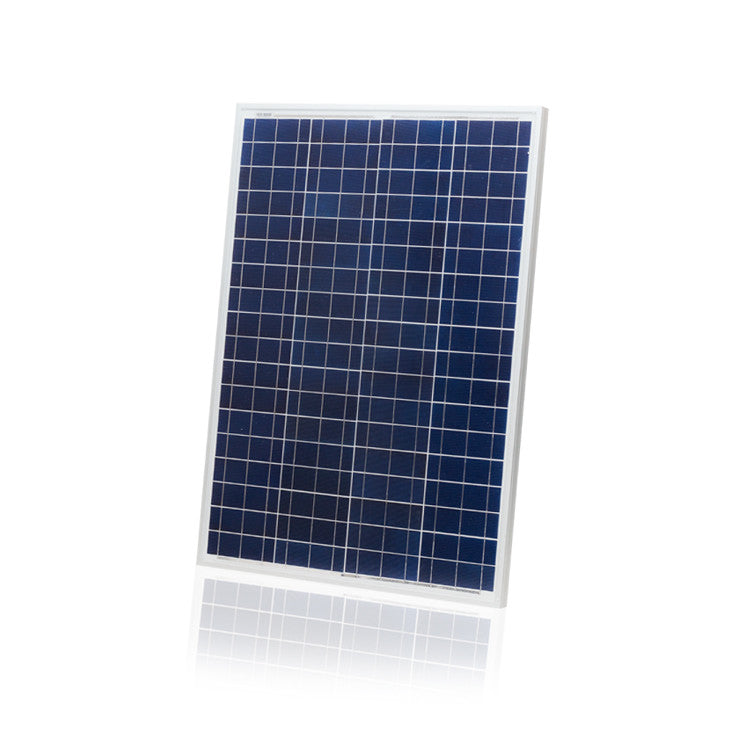 100W 12V Polycrystalline Solar Panel by Neuton Power - High Efficiency Solar Charger for RV, Boat, Off-Grid & Home Use