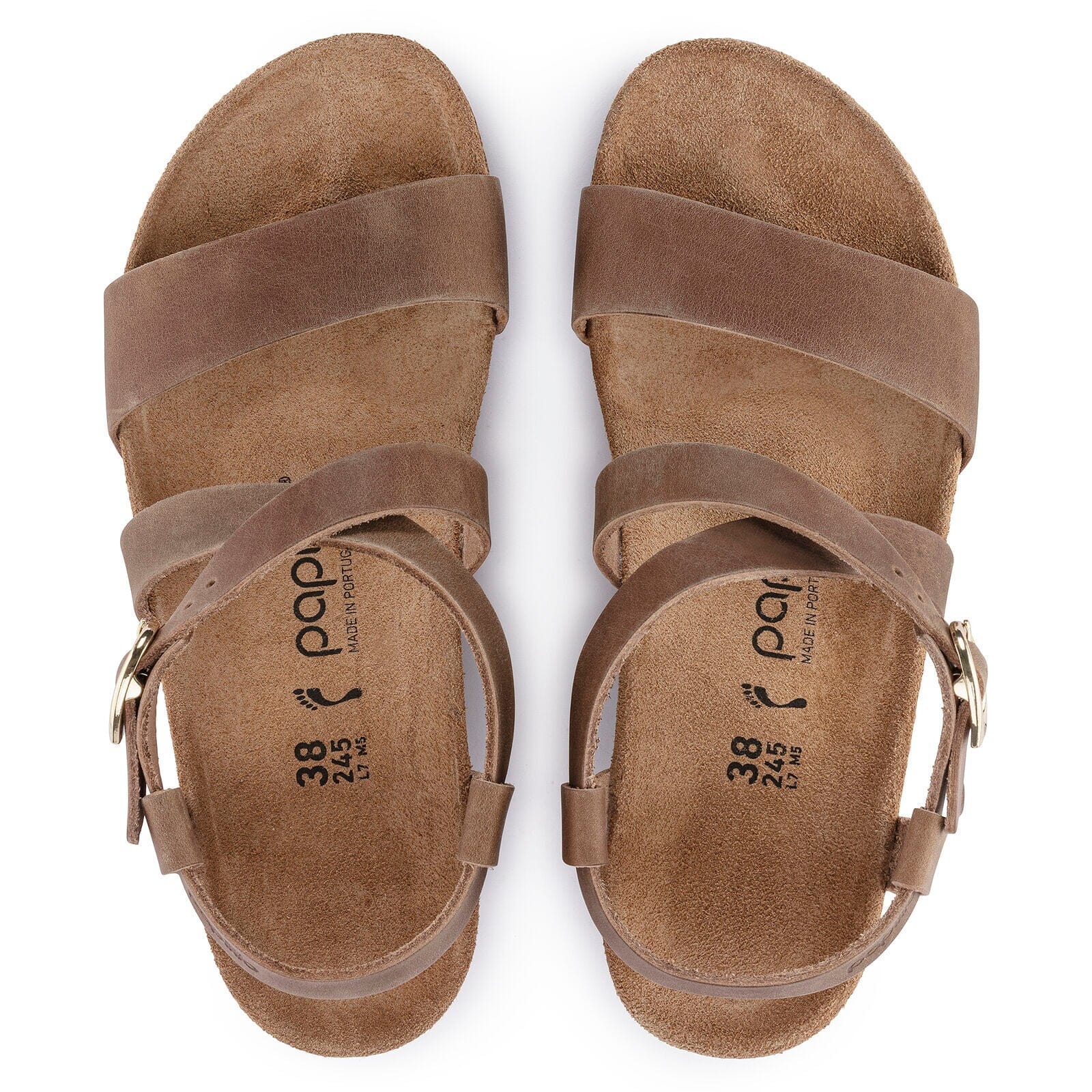 Birkenstock Sibyl Ring Buckle Sandals - Genuine Oiled Leather Comfort Footwear for Women | Perfect for Casual Wear, Beach & Summer Outfits