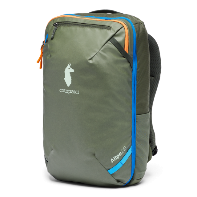 Allpa 28L Travel Backpack - Lightweight Carry-On Backpack for Hiking, Camping & Air Travel - Water-Resistant Durable Travel Pack with Laptop Compartment