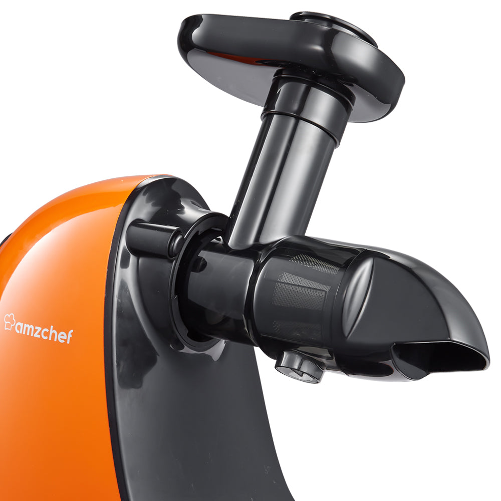 AMZCHEF Slow Juicer Masticating Juicer Machine ZM1501 - Cold Press Juicer for Fruits & Vegetables - Perfect for Healthy Juicing at Home, Gym, or Office
