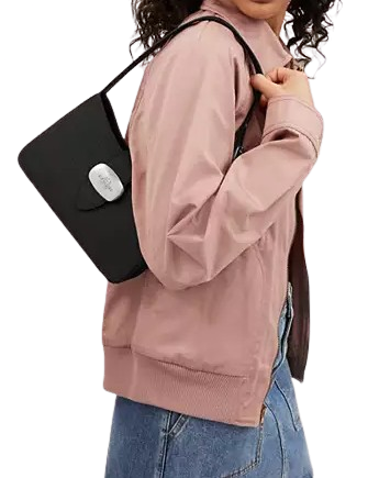 Coach Eliza Shoulder Bag for Women - Genuine Leather Crossbody Purse with Adjustable Strap, Perfect for Work, Travel & Everyday Use