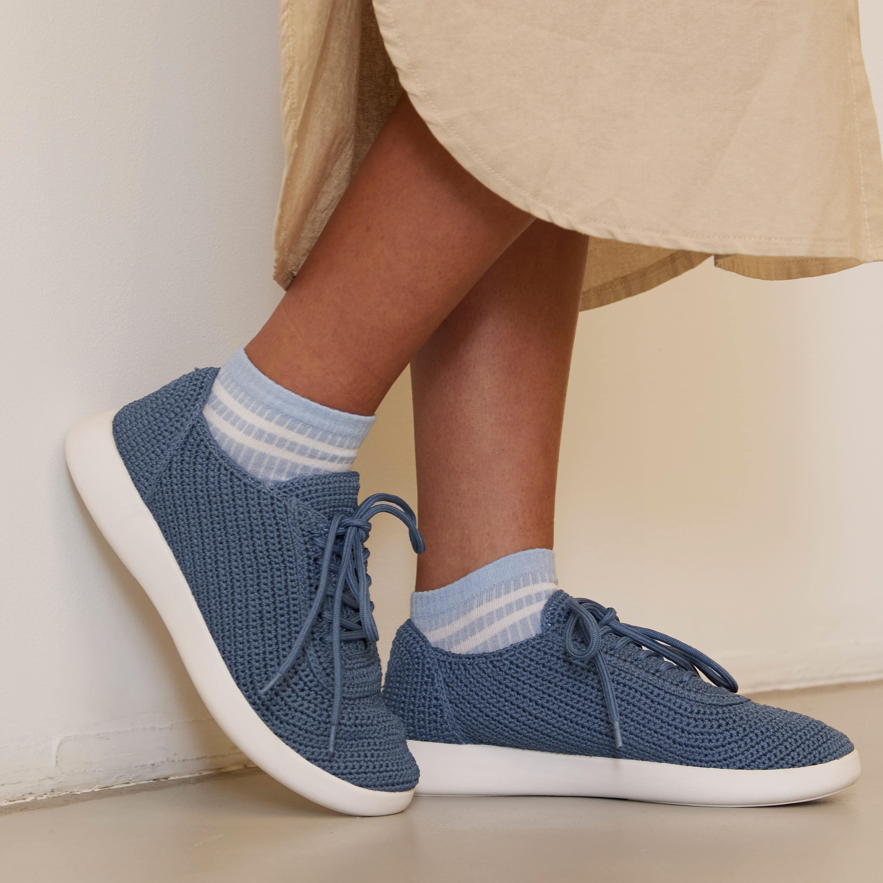 Handmade Crochet Asha Sneakers - Comfortable & Stylish Women's Boat Shoes for Casual Wear, Beach Outings, and Summer Fashion
