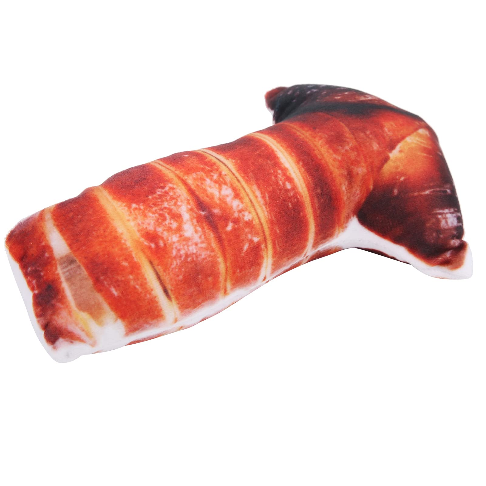 Gaeirt Realistic Grilled Squid Plush Toy - Soft & Skin-Friendly Simulation Food Pillow, Easy to Clean, Comfortable Touch - Perfect for Thanksgiving Decor, Living Room Throw Pillow & Kids Playtime