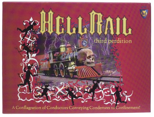 Mayfair Games Hell Rail - Strategic Board Game for Adults & Teens | Train-Themed Adventure & Competitive Play | Perfect for Game Nights & Family Gatherings
