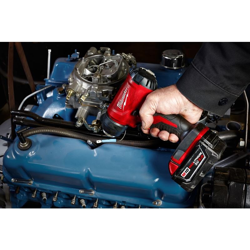 M18 18-Volt Lithium-Ion Cordless Compact Heat Gun (Tool Only) - Perfect for DIY Projects, Home Repairs, and Crafting