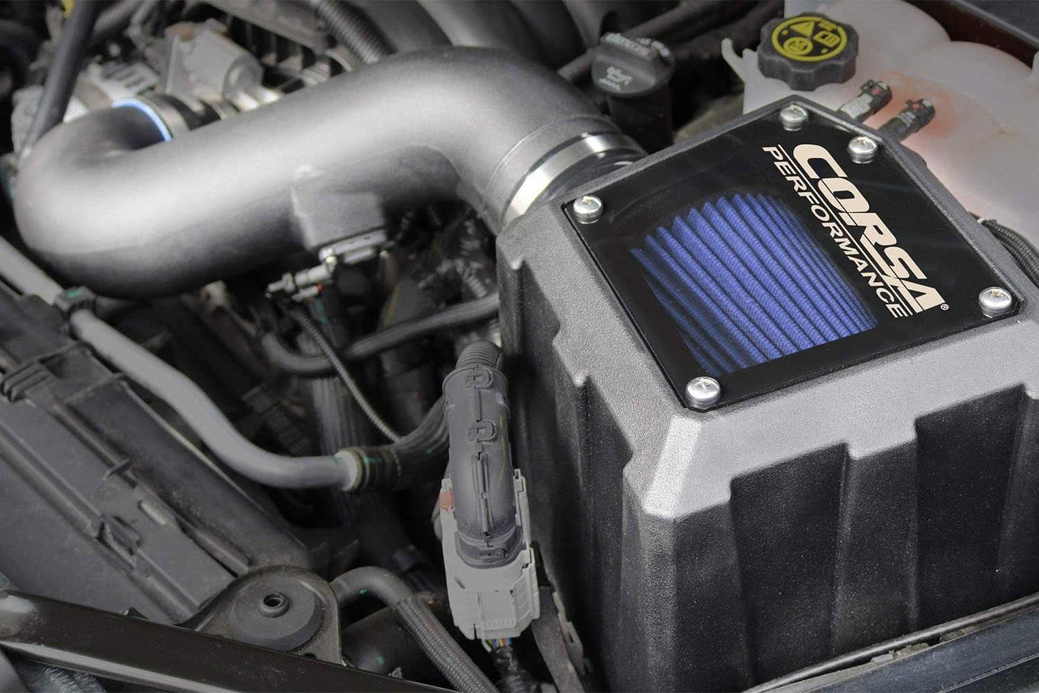 CORSA Performance Exhaust Air Intake System - High Flow Cold Air Intake Kit for Cars & Trucks - Improve Engine Power & Fuel Efficiency (Great for Street Racing & Off-Road Adventures)