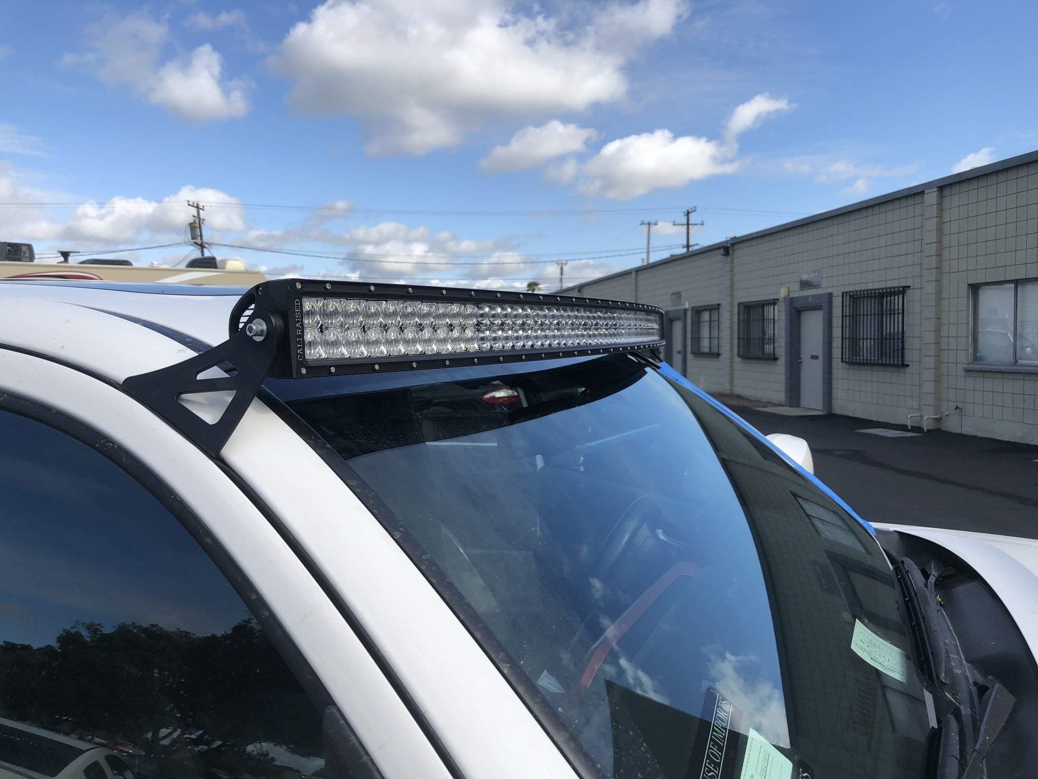 **Cali Raised LED 52-Inch Curved LED Light Bar Roof Brackets Kit for 2005-2023 Toyota Tacoma (Brackets Only) - Off-Road & Overlanding Accessories**