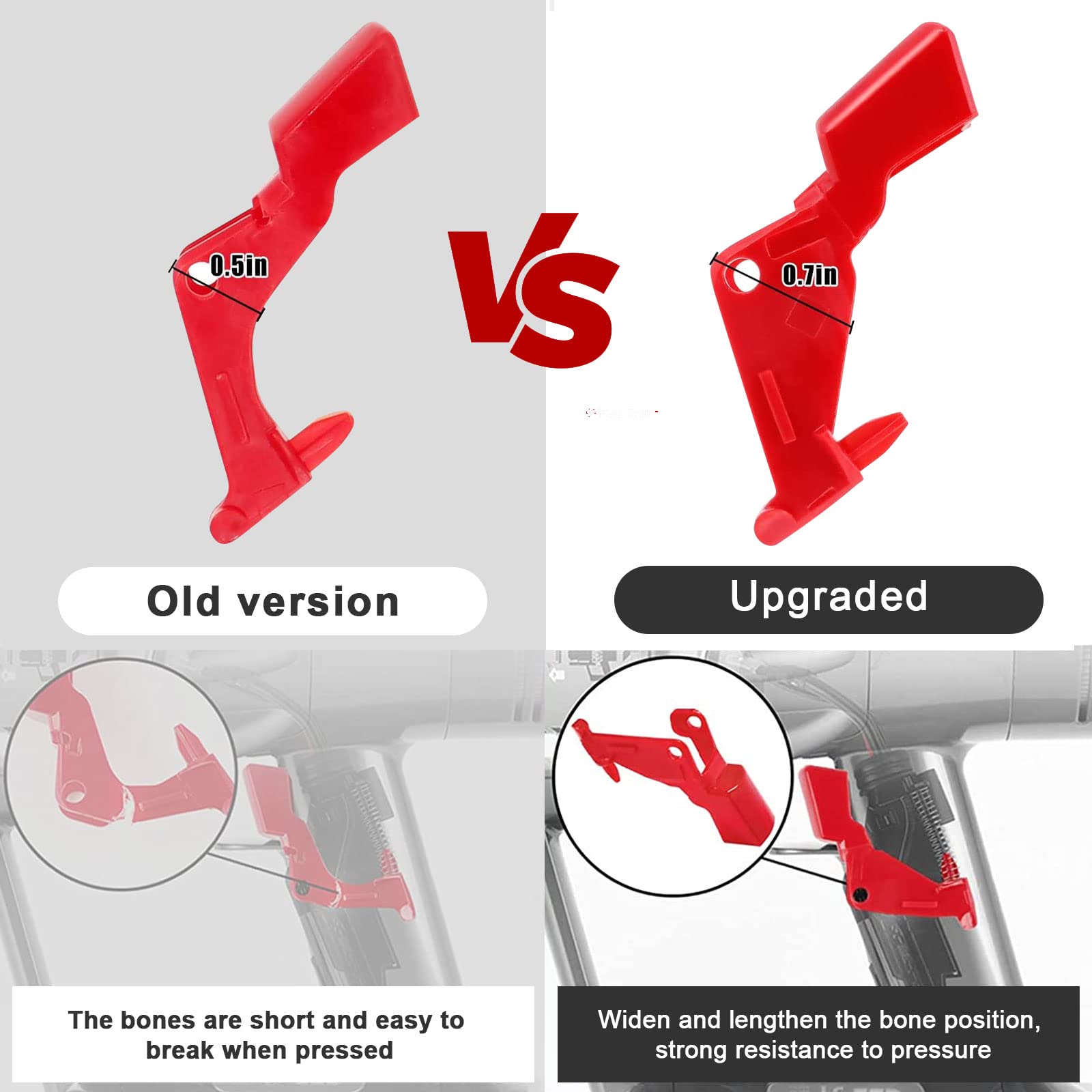 Upgraded Trigger Power Switch Button Replacement for Dyson V10 V11 V15 Vacuum Cleaners - Genuine Repair Part & Fix Tool for Cordless Stick Vacuums - Perfect for Home Cleaning & Maintenance