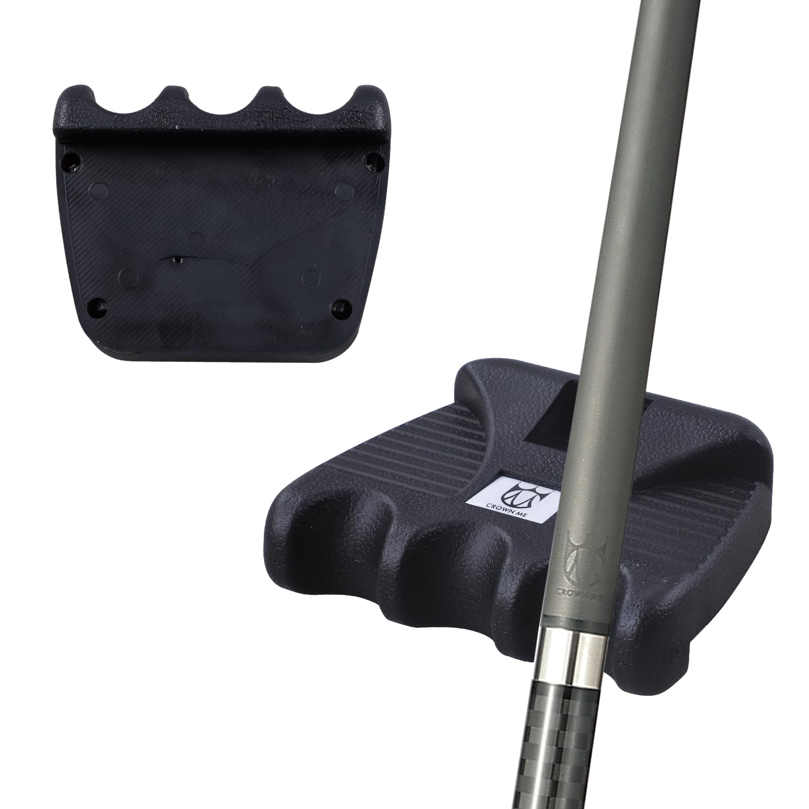 Weighted Pool Cue Stick Holder - 2PCS Heavy Duty Billiard Cue & Chalk Holder for Professional Pool Players | Perfect for Home Game Rooms, Bars, and Pool Halls