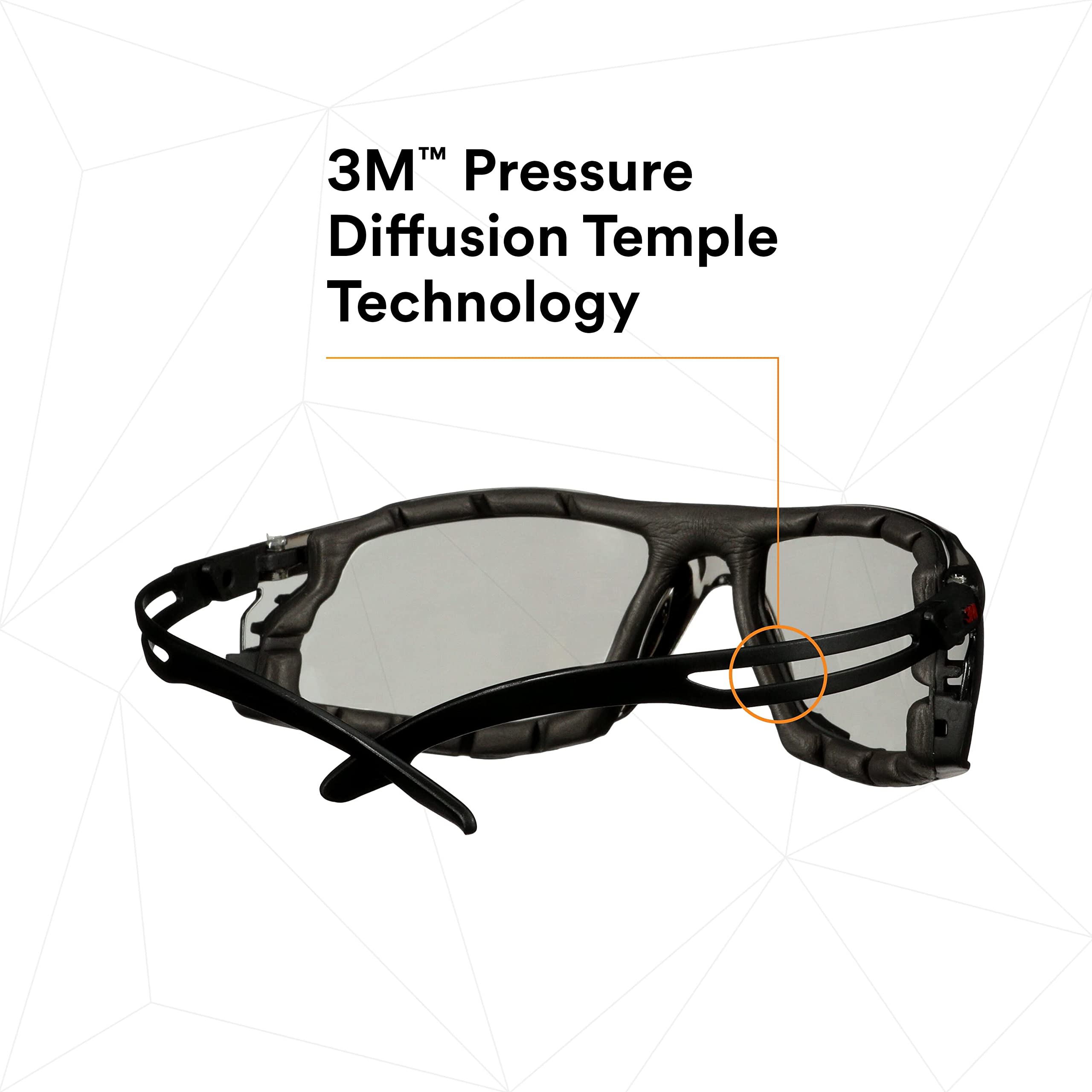 SecureFit 500 Series Safety Glasses - 20 Pack ANSI Z87.1 Certified Impact Resistant Eyewear with Anti-Fog Scotchgard Lens, Adjustable Ratchet Temples & Foam Gasket - Ideal for Construction, Woodworking, Lab Work & Outdoor Sports Protection
