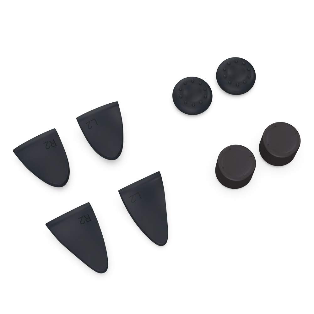 Premium PS5 Thumb Grips & Trigger Extenders - 4 Rubber Thumb Caps + 4 Trigger Extenders for Enhanced Gaming Control - Perfect for FPS, Racing & Action Games on PlayStation 5 Console