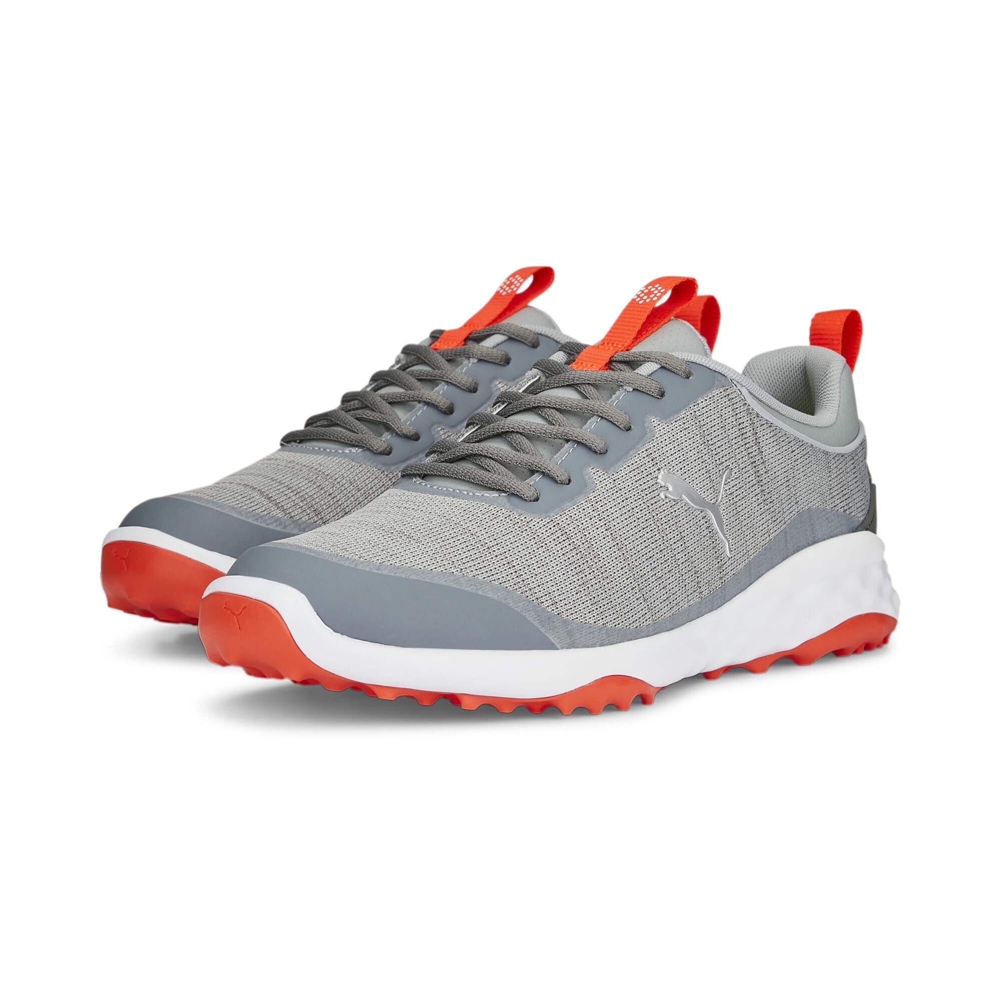 PUMA Men's Fusion Pro Golf Shoes - Lightweight & Waterproof Spiked Golf Shoes for Men - Comfortable Walking & Performance Golf Footwear for Course & Driving Range