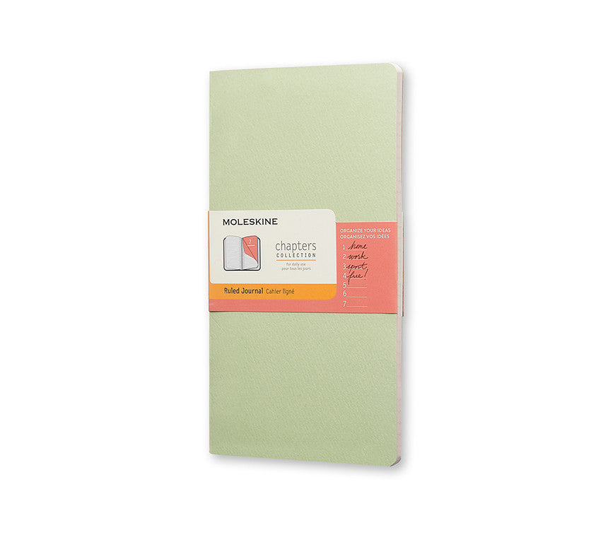 Moleskine Chapters Journal - Ruled Pages, Soft Cover - Perfect for Writing, Note Taking & Daily Planning | Ideal for Students, Professionals & Creative Minds