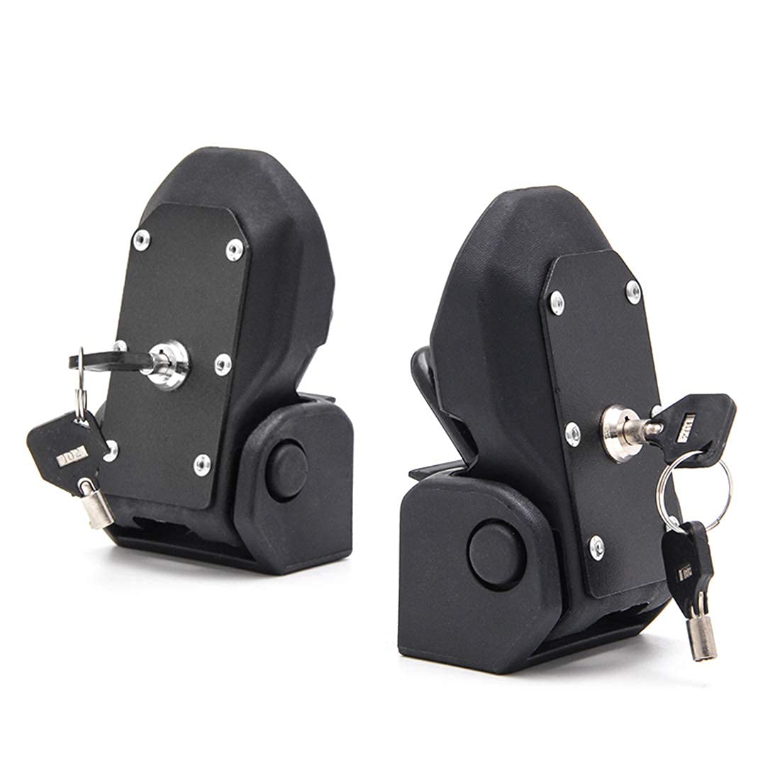 Jeep Hood Latches JL OEM Original Anti-Theft Hood Locking Catch Latch Kit with 4 Keys for 2018-2023 Jeep Wrangler JL & Gladiator JT (1 Pair) - Secure Your Off-Road Adventure Accessories