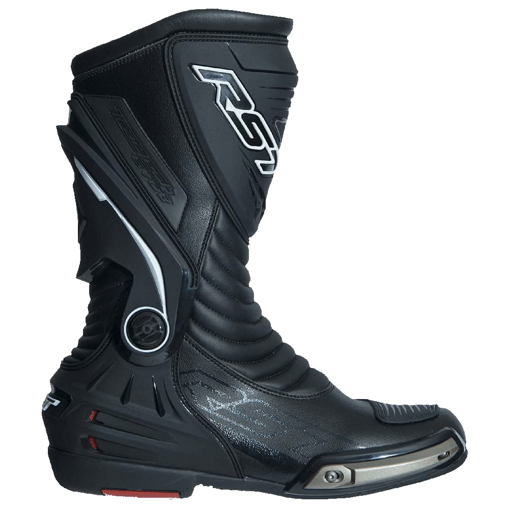 Tractech Evo III Waterproof Work Boots for Men - Black Safety Shoes US Size 7 - Slip Resistant & Comfortable for Construction, Hiking & Outdoor Activities