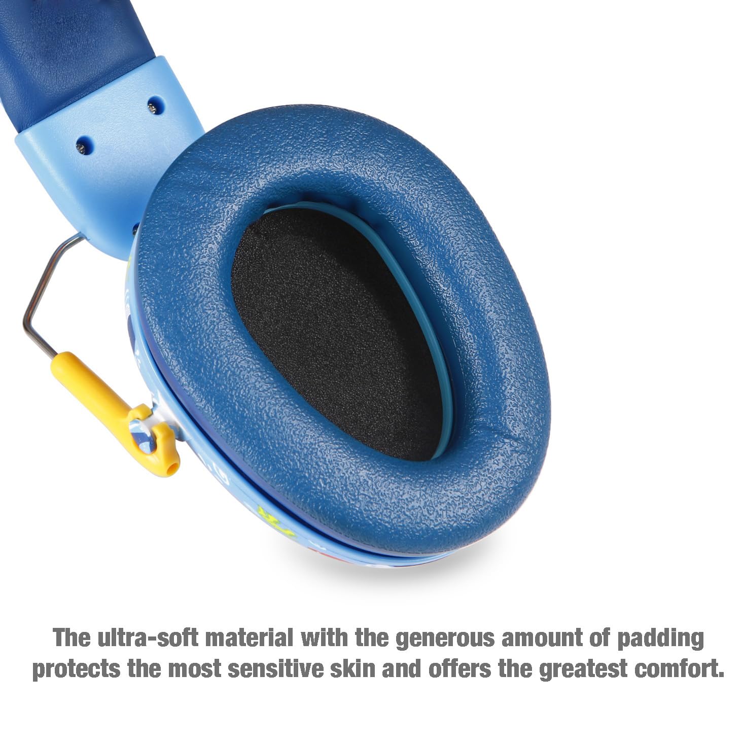 PandaEar Kids Noise Cancelling Headphones - 28dB NRR Hearing Protection Earmuffs for Autism, Children & Toddlers - Perfect for Airplanes, Concerts, Fireworks & Sensory Sensitivity Relief