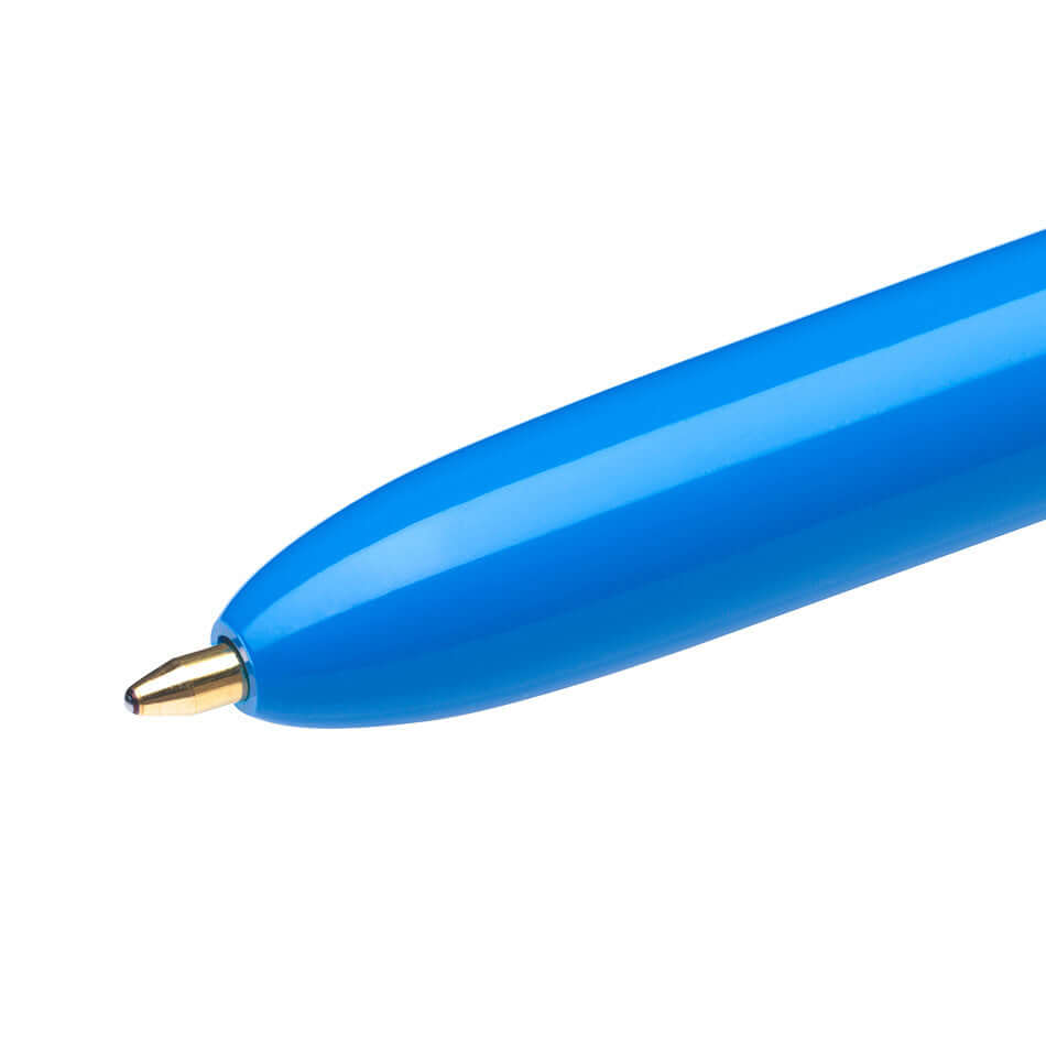 BIC 4-Color Mini Ballpoint Pen - Multi-Colored Writing for Notes, Journaling & School Supplies | Compact & Portable for Office, College & Everyday Use