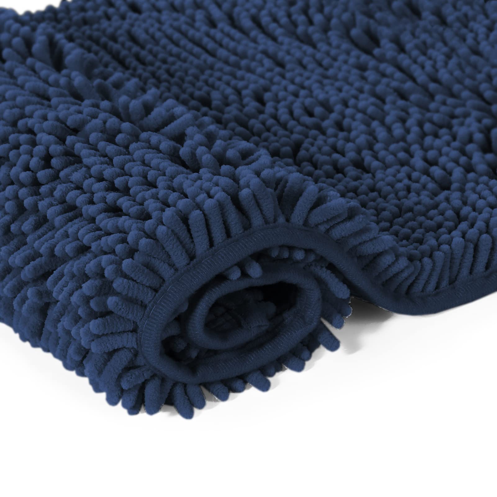 Premium Non-Slip Bath Rugs - Ultra Soft Thick Absorbent Bathroom Mat, Machine Washable Plush Shower Rug for Tub & Bathroom Floor (24