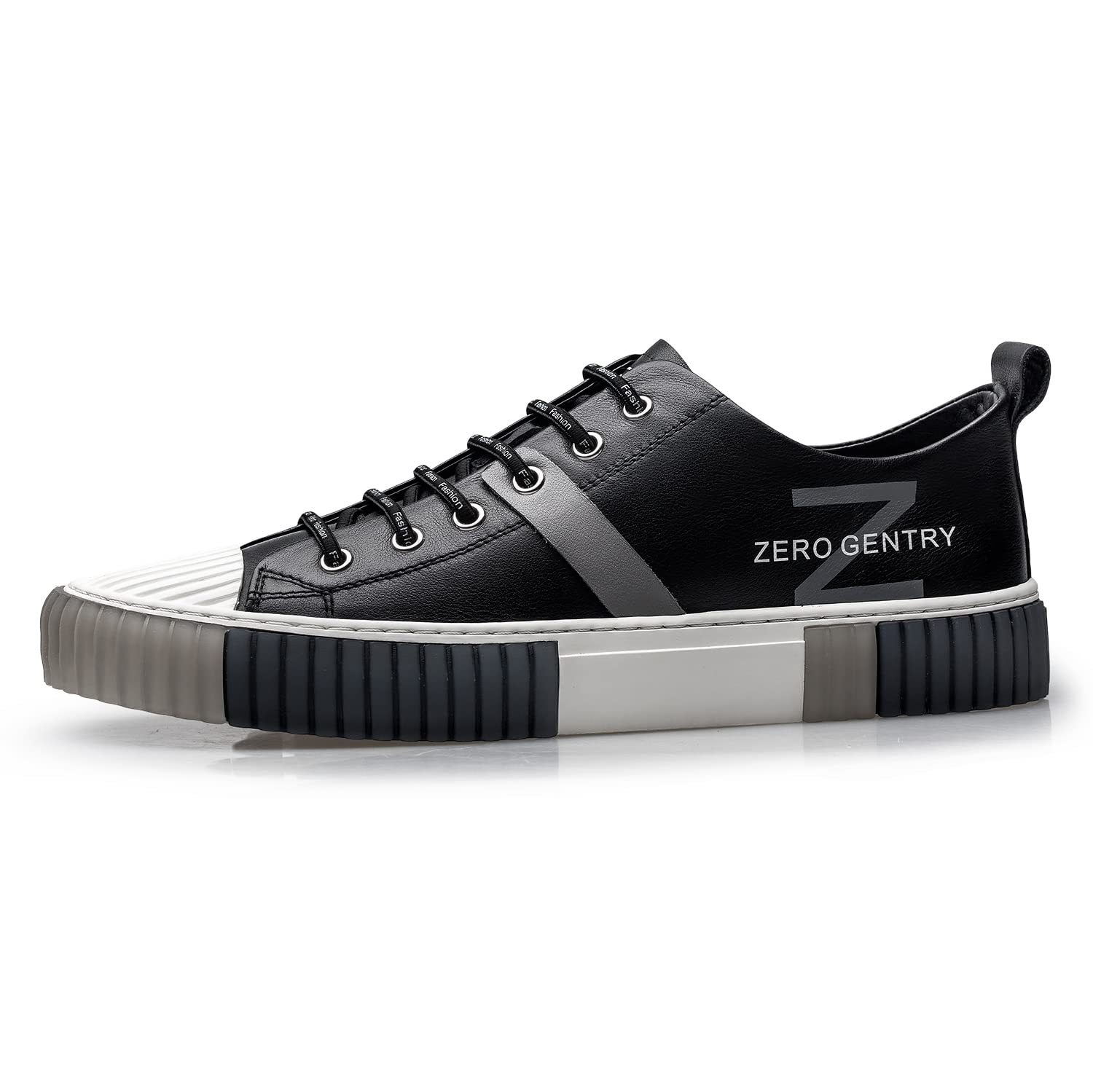 ZRO Men's Leather Sneakers - Stylish & Comfortable Casual Shoes for Men S03300 | Perfect for Everyday Wear, Office & Outdoor Activities