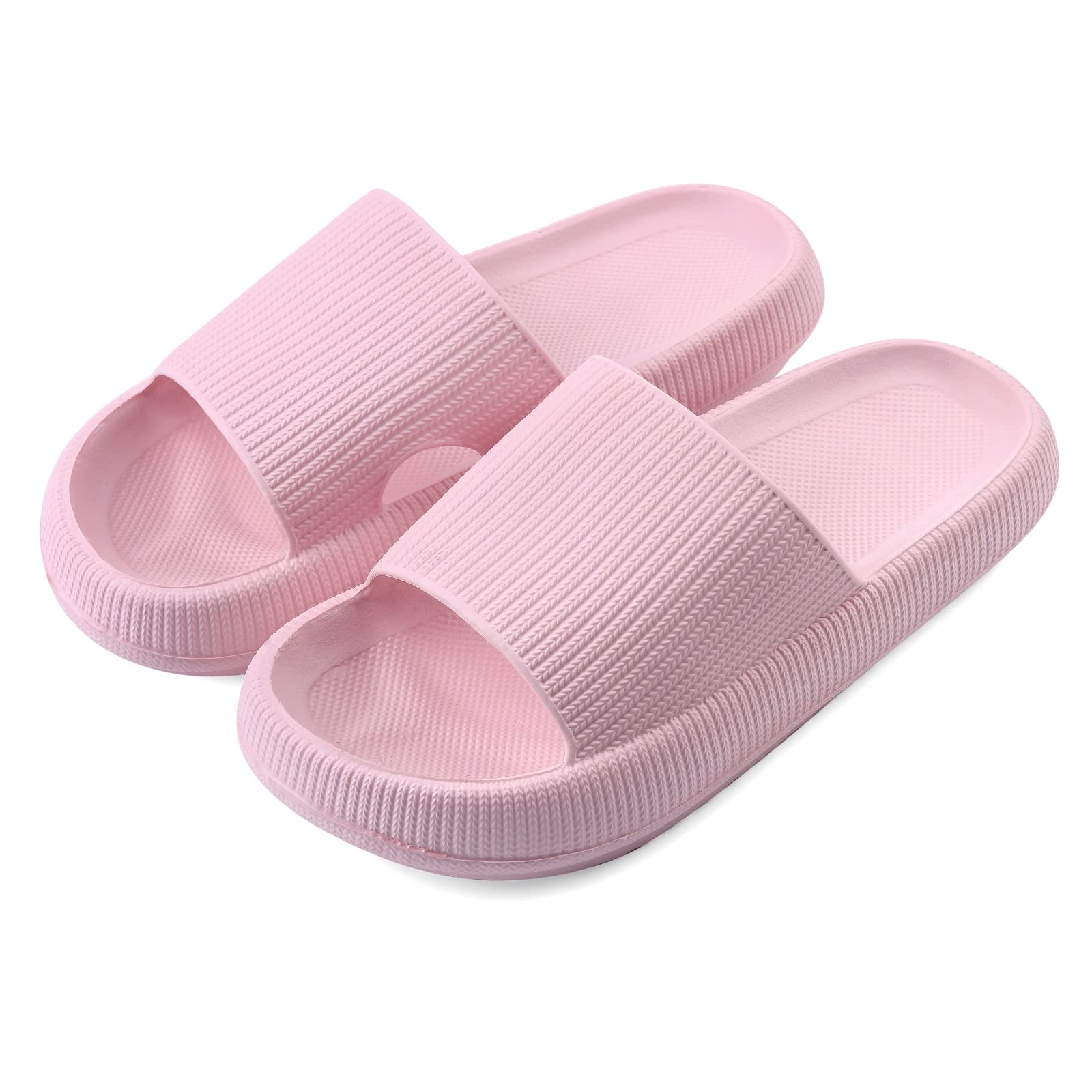 VONMAY Cloud Slides for Men and Women - Quick Drying Pillow Slippers with Non-Slip Sole & Cushioned Support - Perfect for Shower, Pool, Beach, and Indoor Comfort