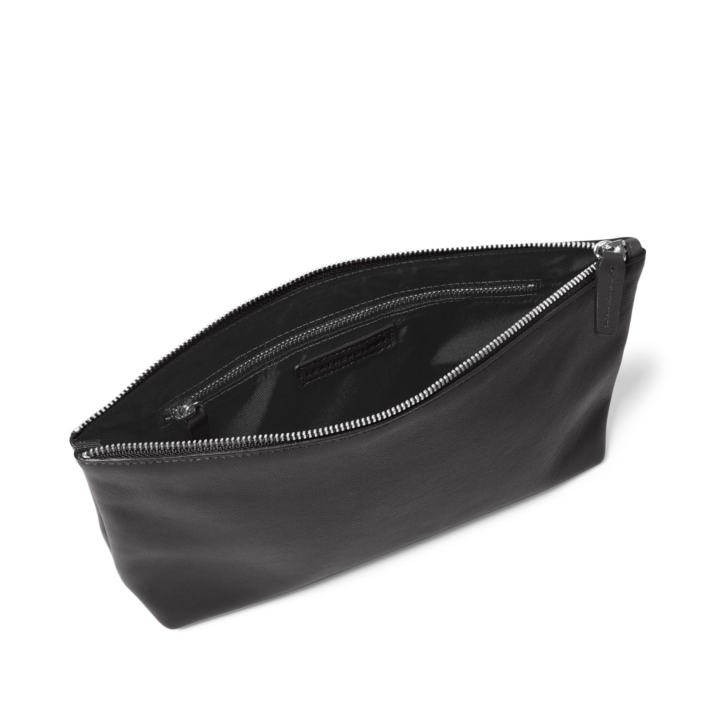 Premium Medium Accessories Pouch - Black Onyx Color | Travel Organizer for Jewelry, Makeup & Small Essentials | Perfect for Gym, Office & Daily Use