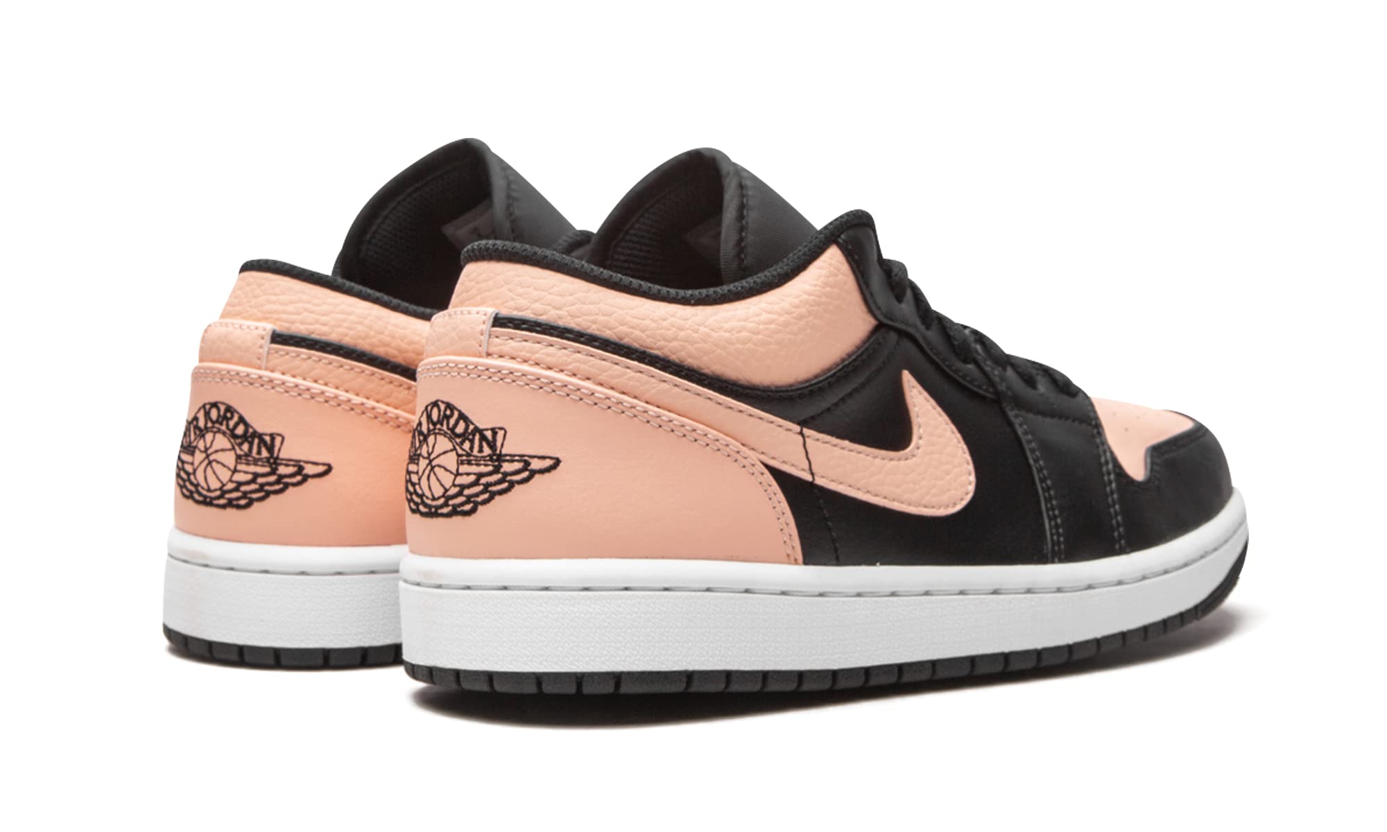 Jordan Men's Air 1 Low Sneakers 553558-034 Crimson Tint - Size 9 | Classic Basketball Shoes for Casual Wear & Street Style