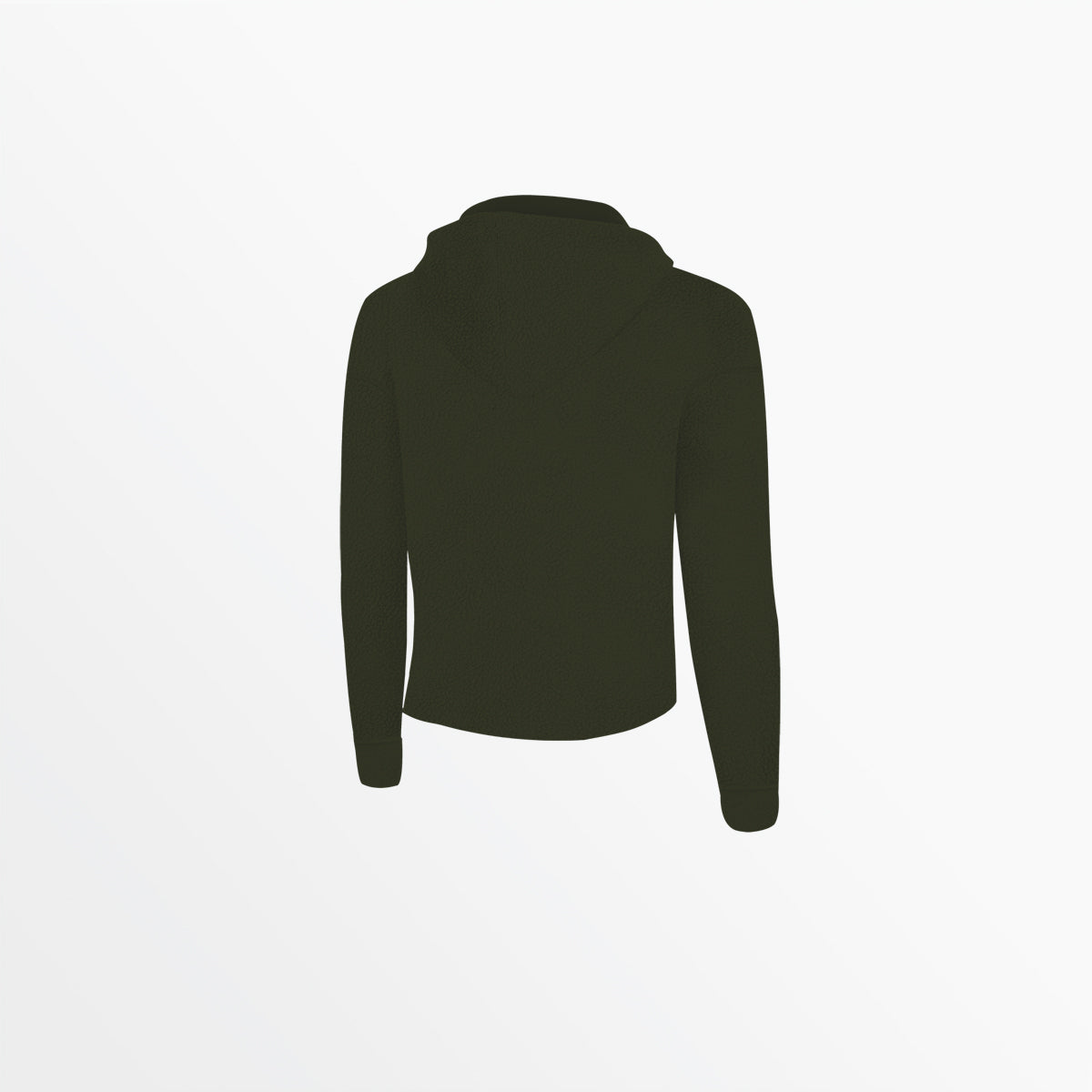 Women's Sherpa Cropped Pullover Hoodie - Soft Fleece Winter Sweatshirt for Casual Wear & Outdoor Activities
