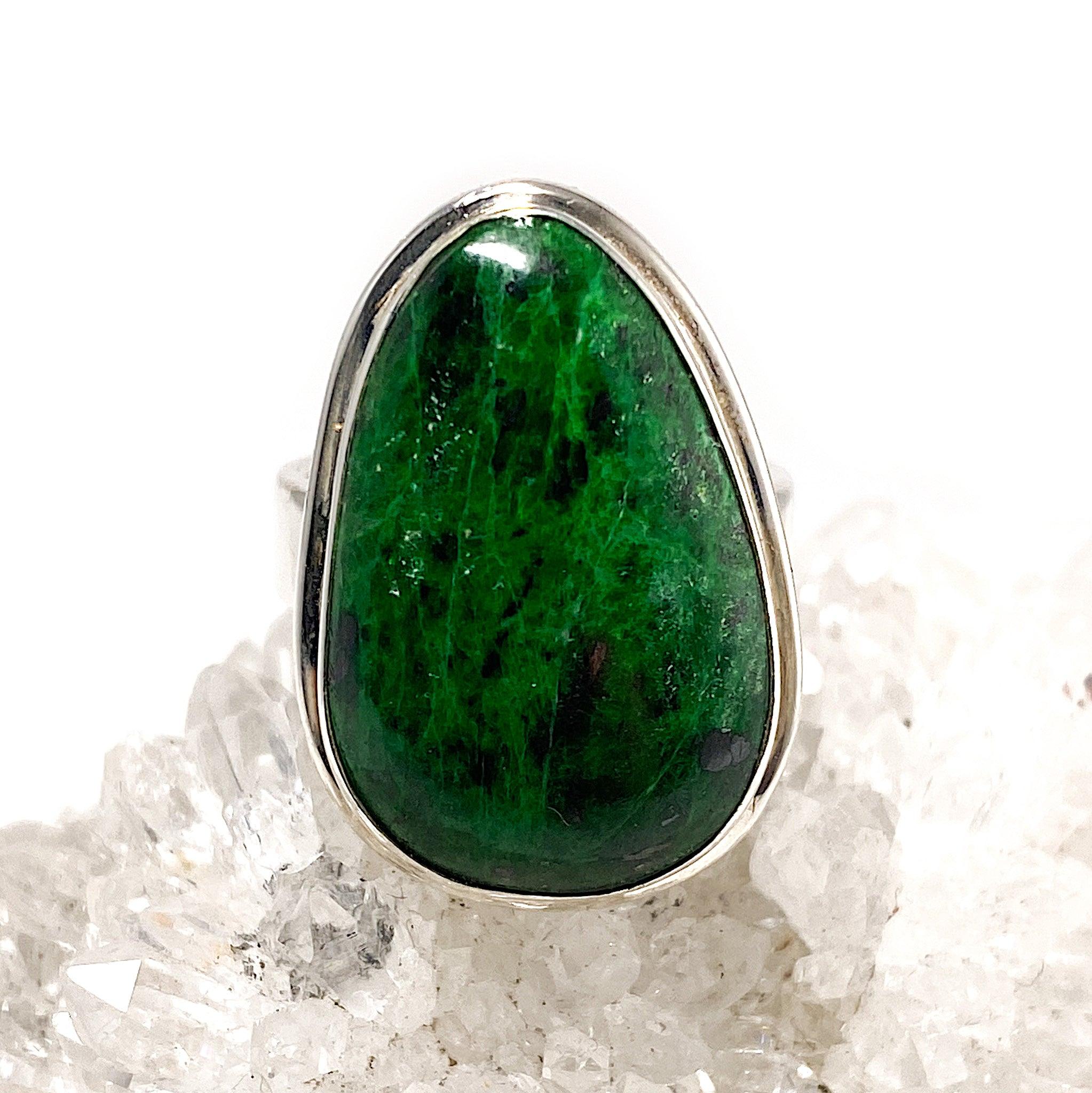 Maw Sit Sit Freeform Ring - Size 7 - KRGJ1157 - Unique Handmade Jewelry for Women, Boho Chic Fashion Statement, Perfect for Weddings & Special Occasions