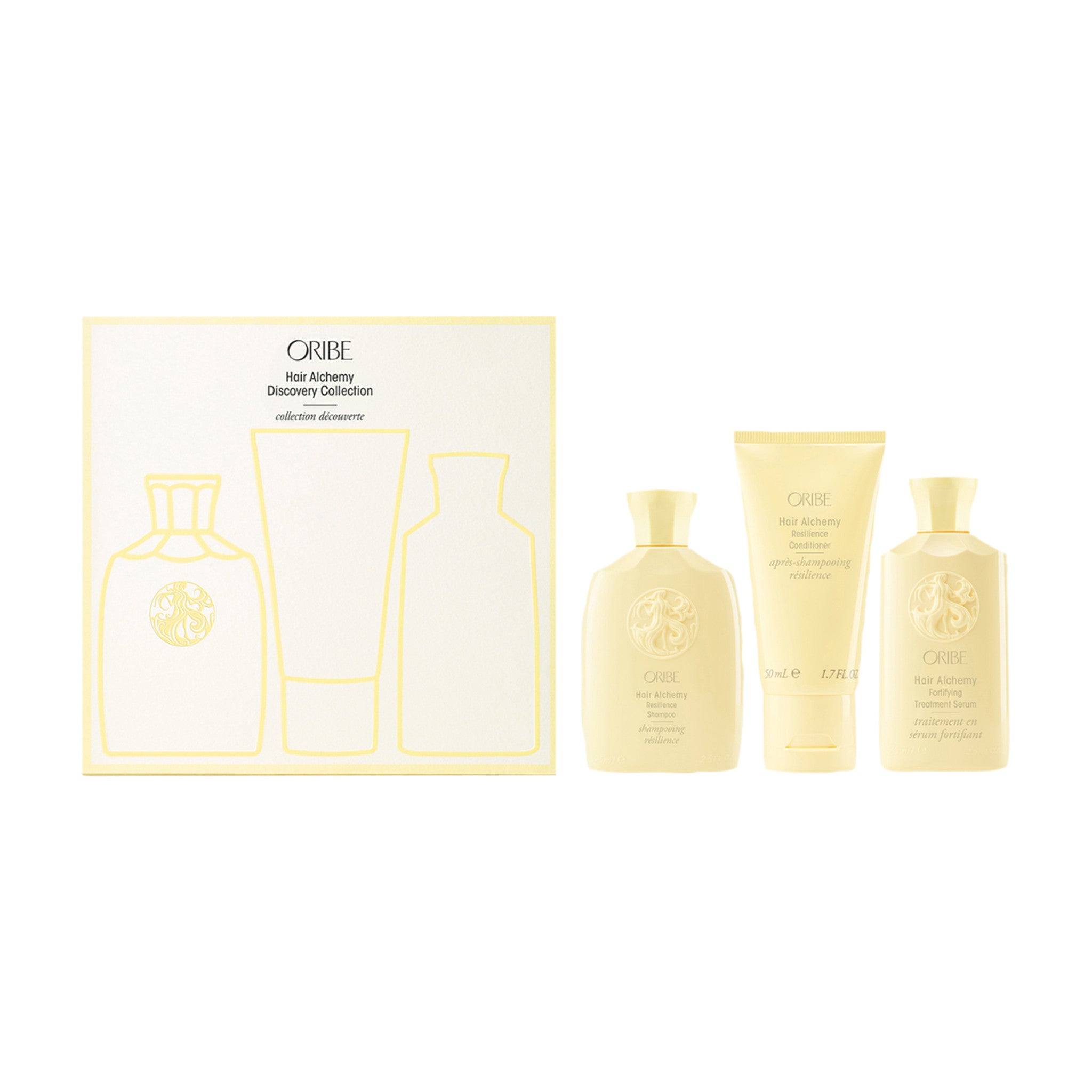 Hair Alchemy Discovery Collection Travel Set - Premium Hair Care Kit for Shine & Repair | Perfect for Vacation, Gym & On-the-Go Styling